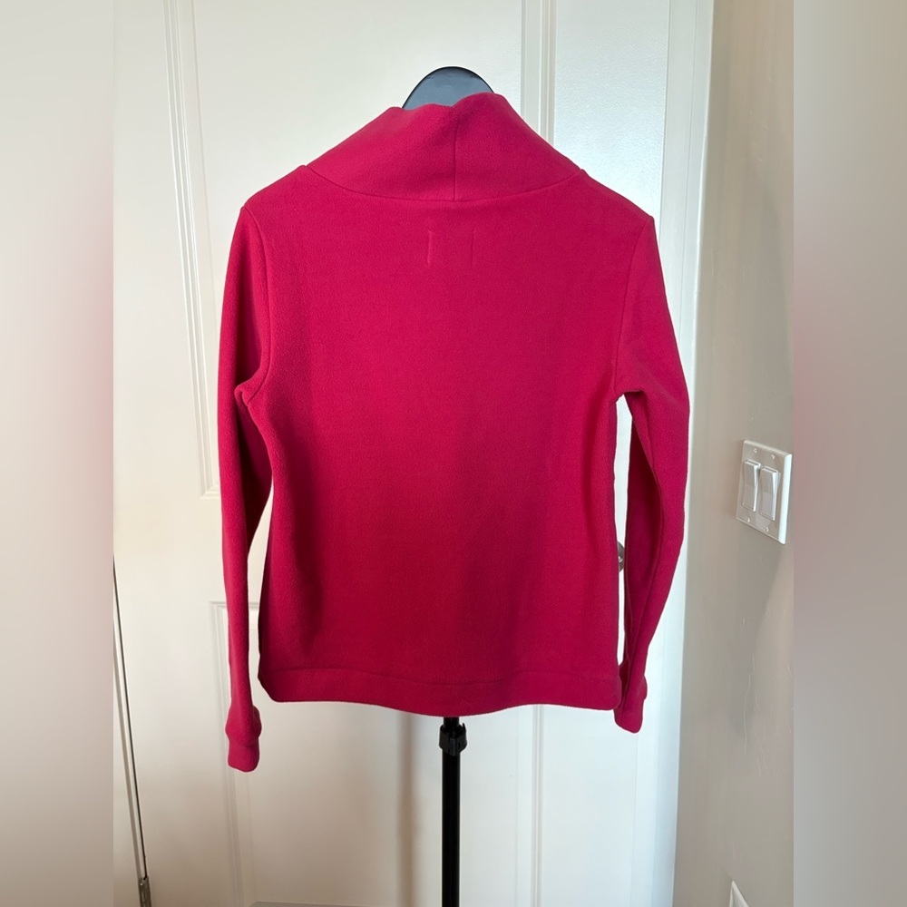 Dudley Stephens Park Slope Berry Vello Fleece Size Small - Picture 4 of 8
